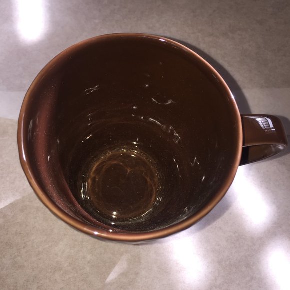 STARBUCKS 2008 Coffee Mug Embossed Coffee Beans - Picture 3 of 5